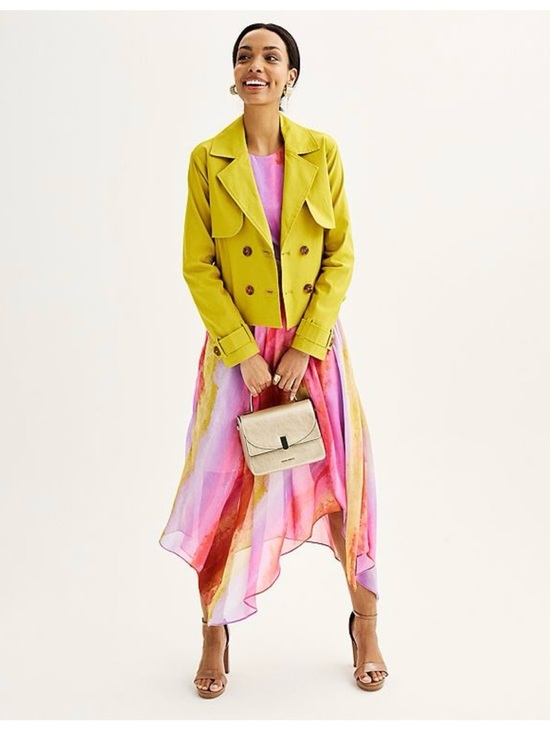Nine West Jackets & Blazers - Nine West Cropped Trench Coat Size M 🆕